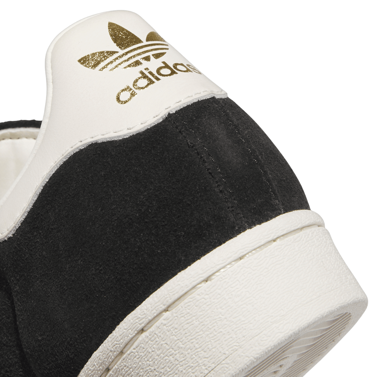 adidas Superstar Core Black Off White Gold Metallic