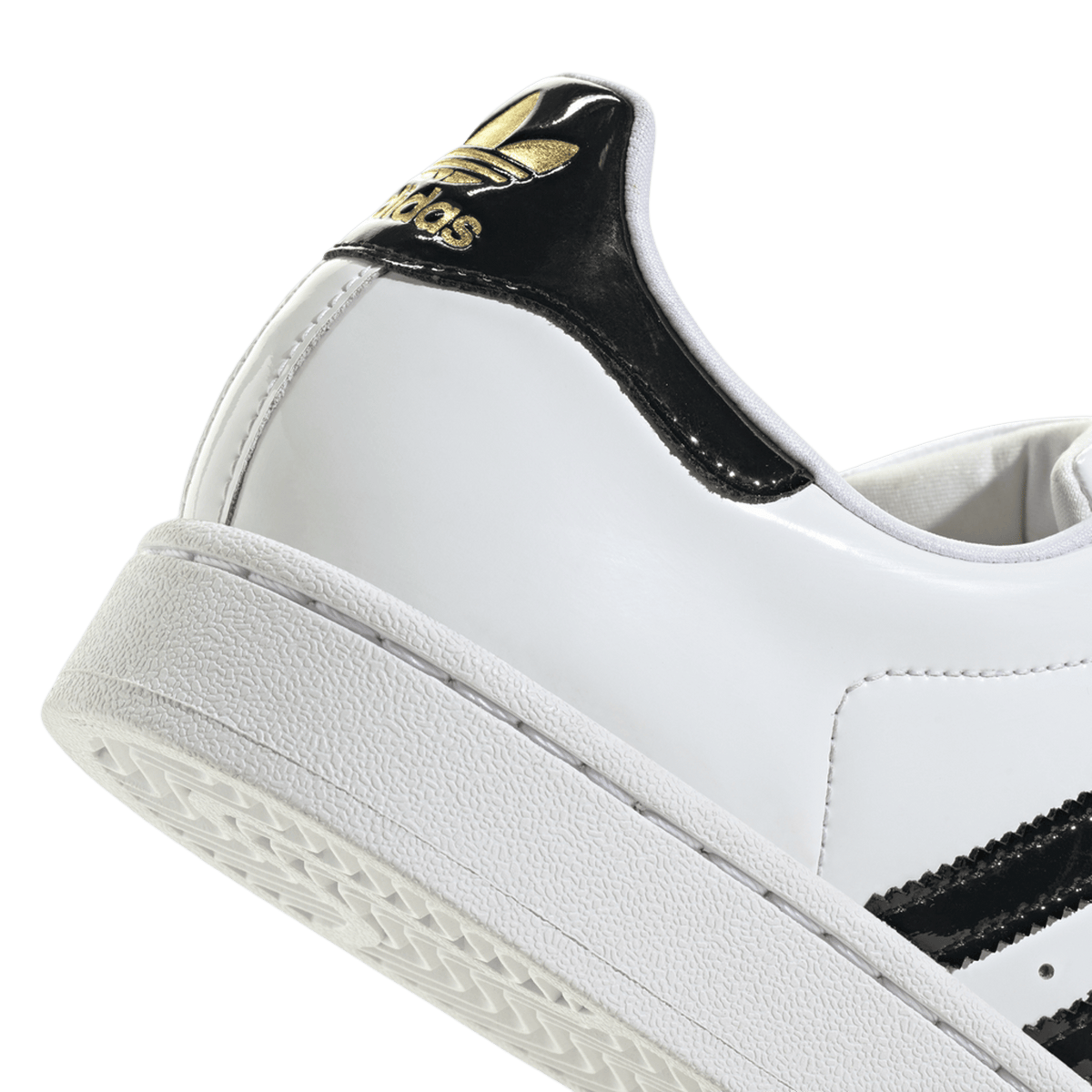 adidas Superstar II Cloud White Core Black Gold Metallic (Women's)