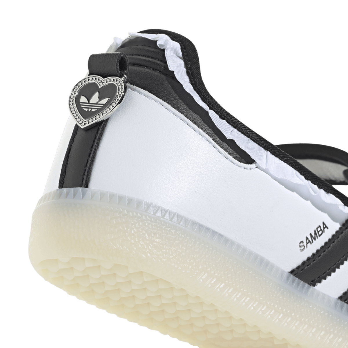 adidas Samba Jane Ruffle Pack White Black (Women's)