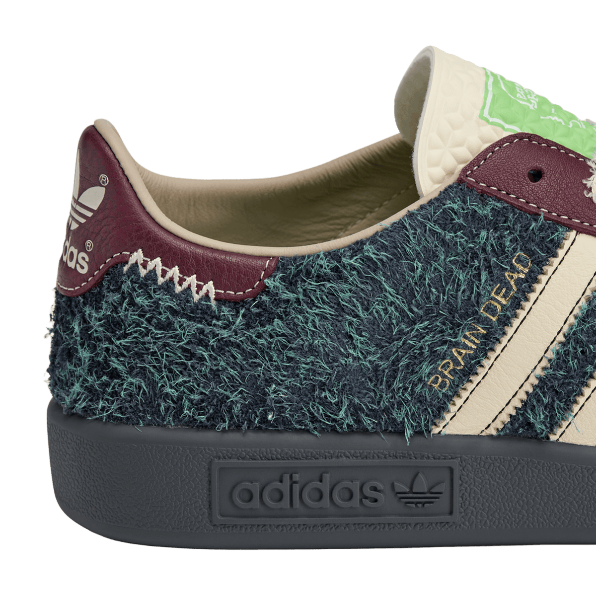 adidas Forest Hills Brain Dead Green Violet Tone
