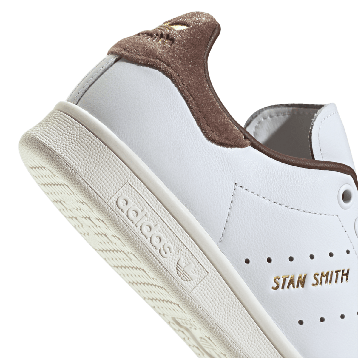 adidas Stan Smith Cloud White Gold Metallic Brown (Women's)