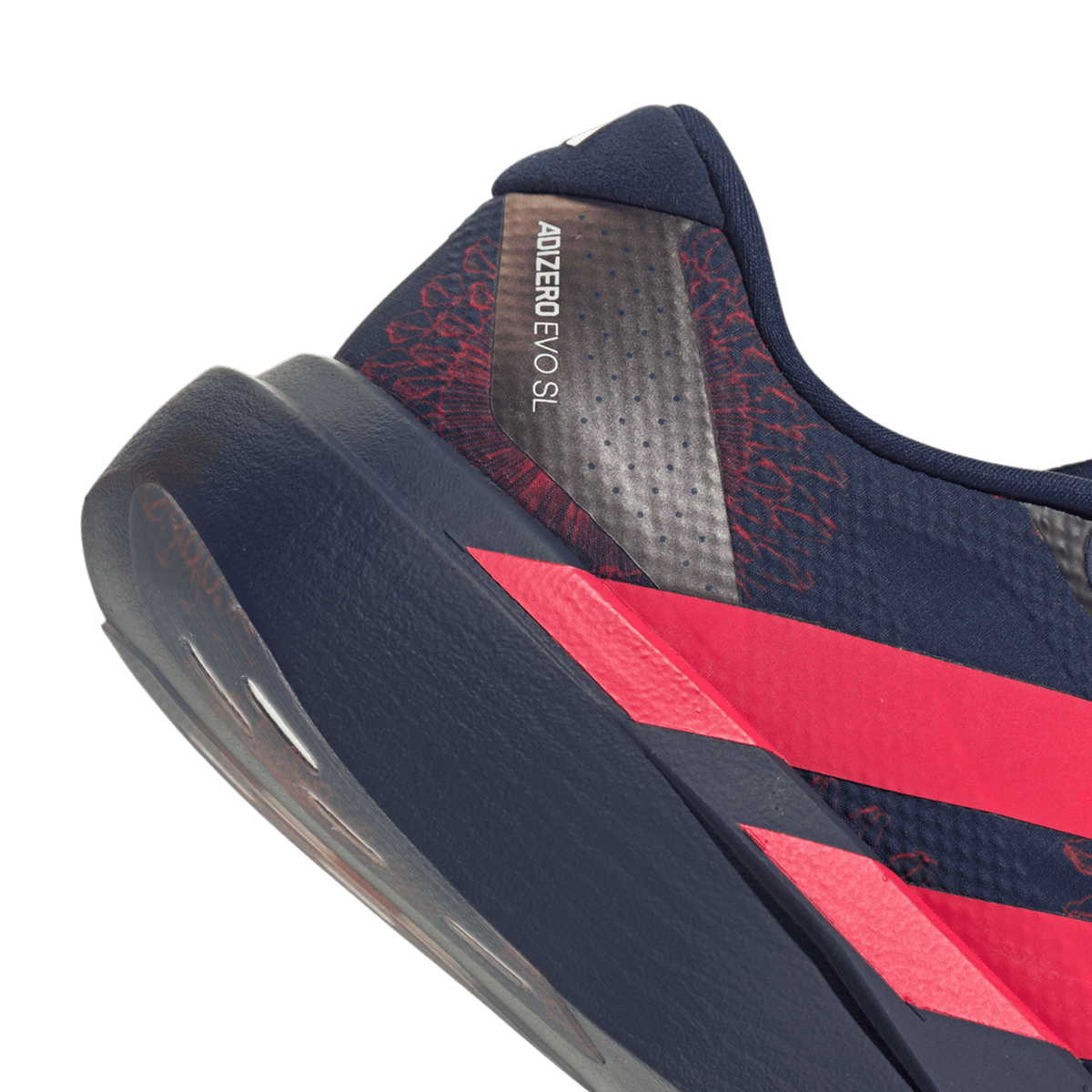 adidas Adizero Evo SL LABRUM Dark Blue Lucid Red