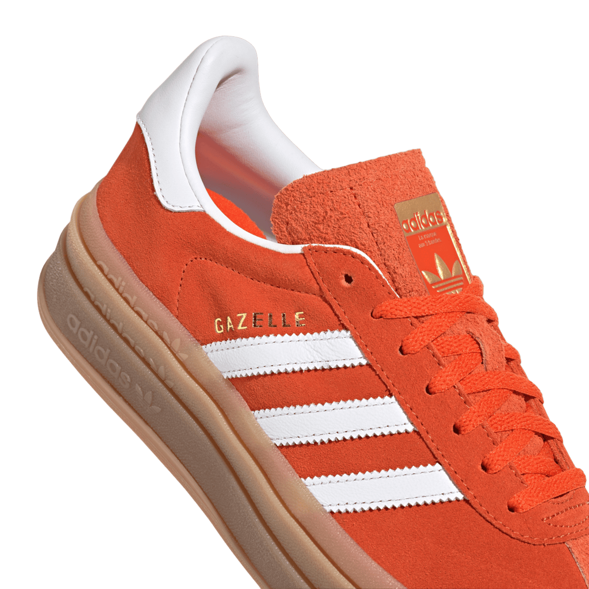 adidas Gazelle Bold Collegiate Orange Gum (Women's)
