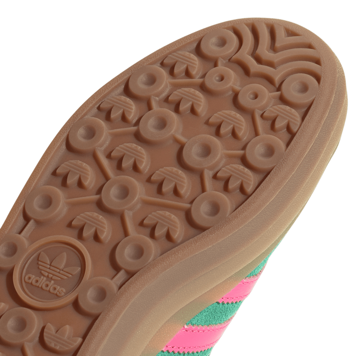 adidas Gazelle Bold Court Green Lucid Pink (Women's)