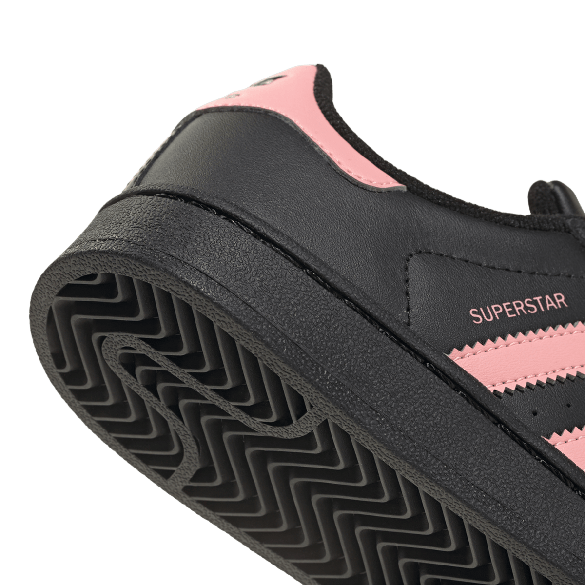 adidas Superstar II Black Glow Pink (PS)