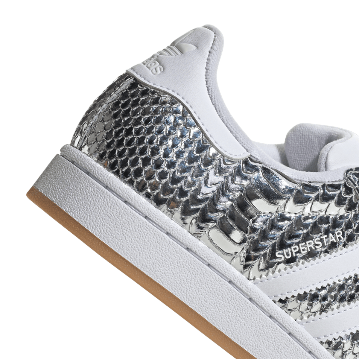 adidas Superstar II Patent Snakeskin Silver Metallic (Women's)