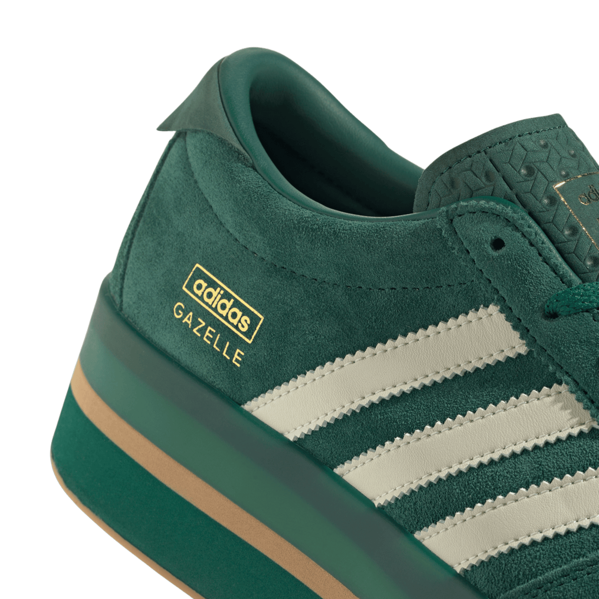adidas Gazelle Stack Collegiate Green Cream White (Women's)