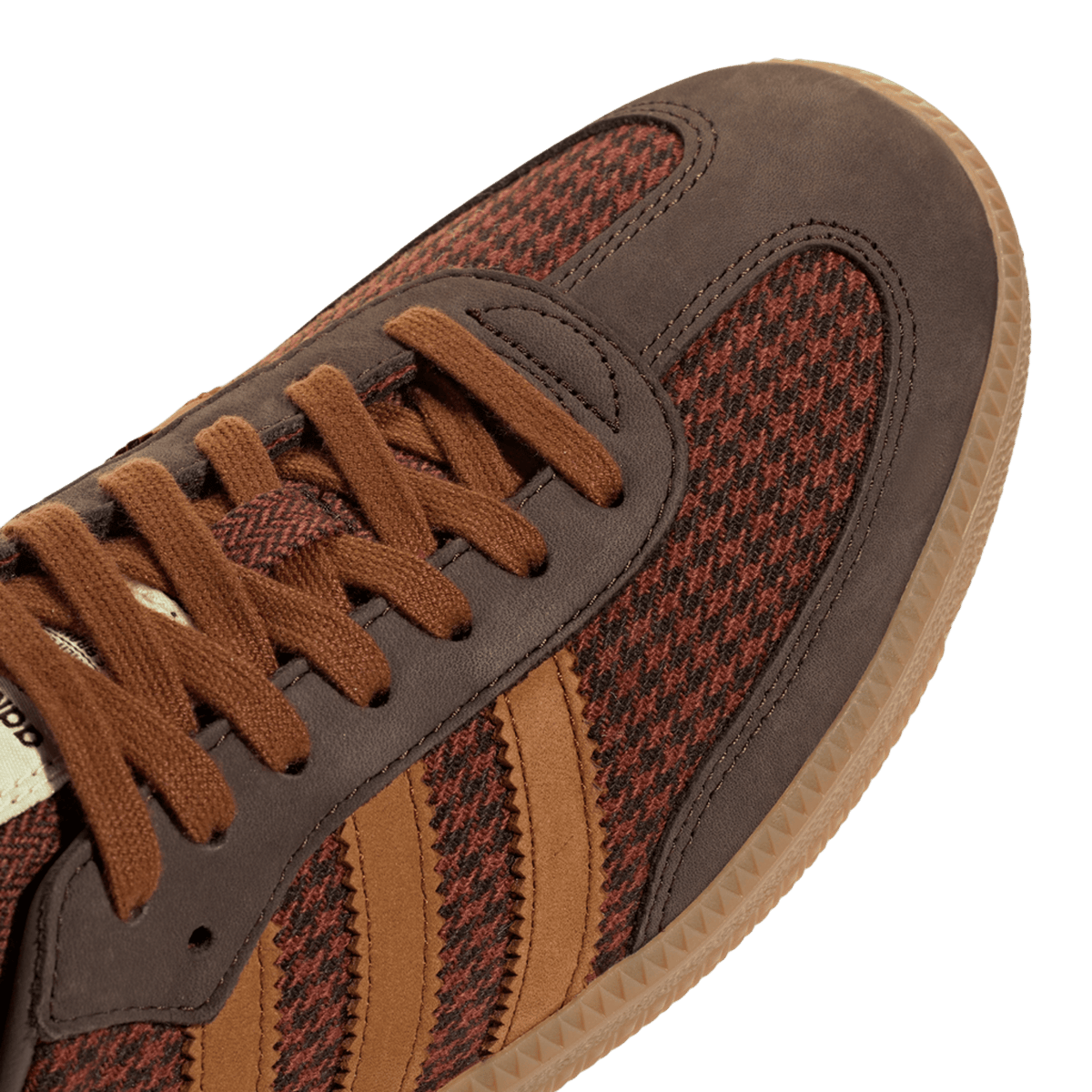 adidas Samba OG Houndstooth Aurora Coffee Burnt Sienna