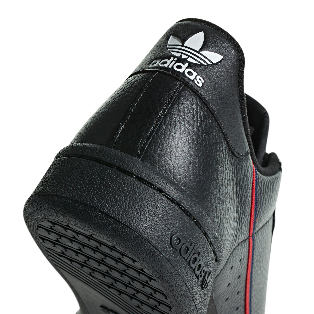 adidas Continental 80 Black Scarlet Red