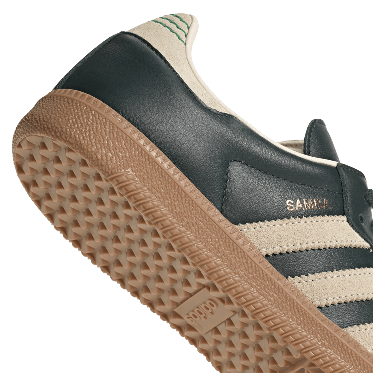 adidas Samba OG Shadow Green Cream White Gold Metallic