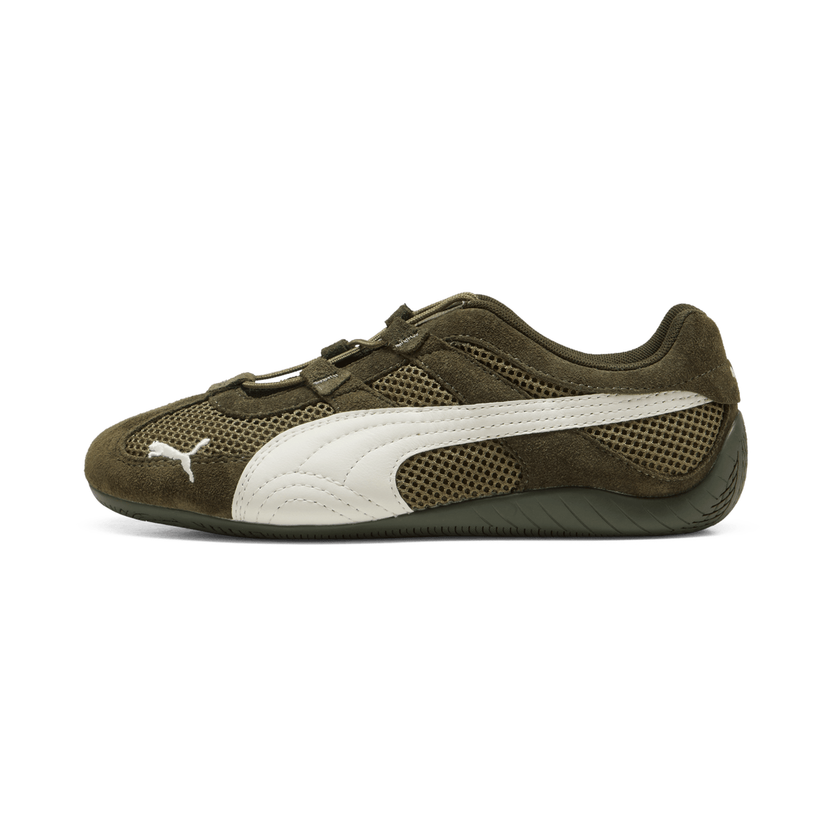 Puma Speedcat Go Dark Olive Warm White (Women's) | 403589-07