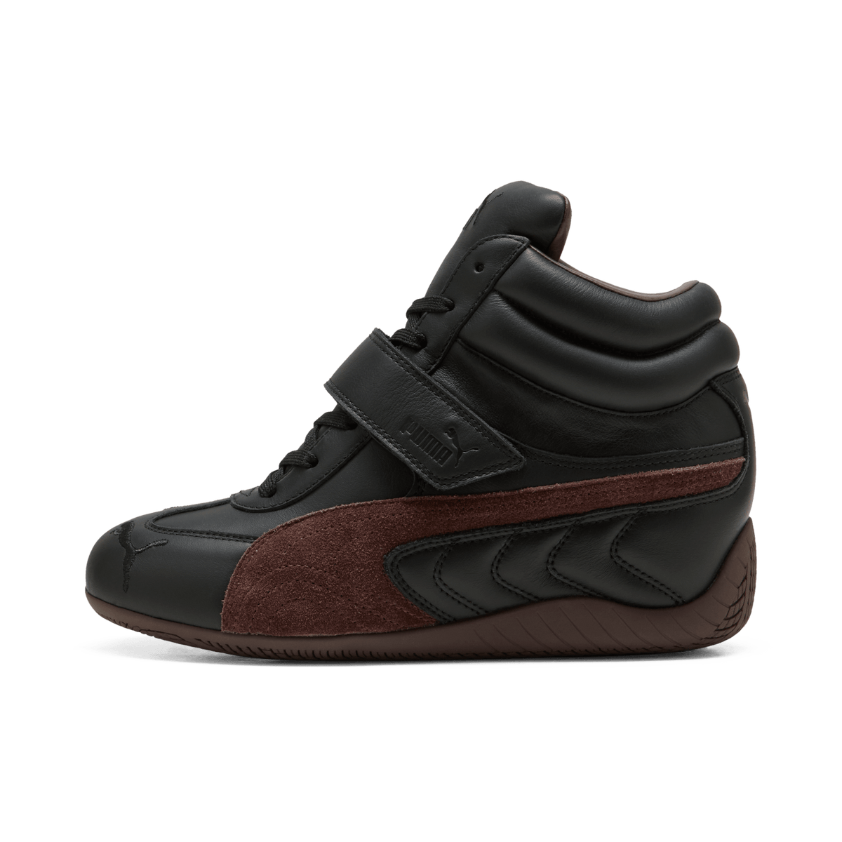 Puma Speedcat Wedge Black Chocolate Brown (Women's)