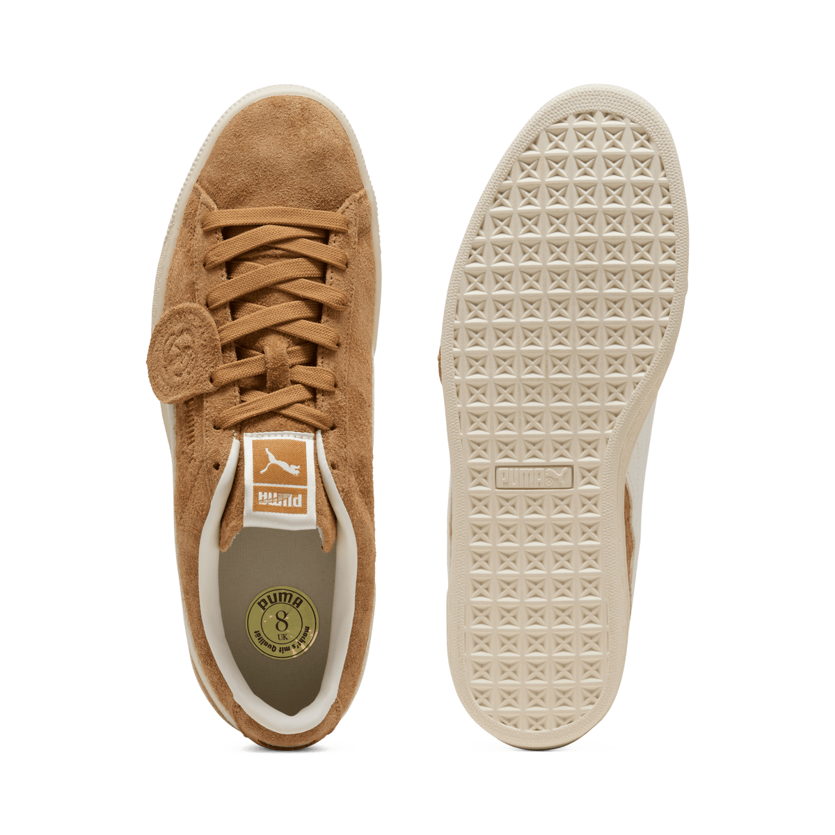 Puma Suede Charles F. Stead Honey Butter White | 403767-03