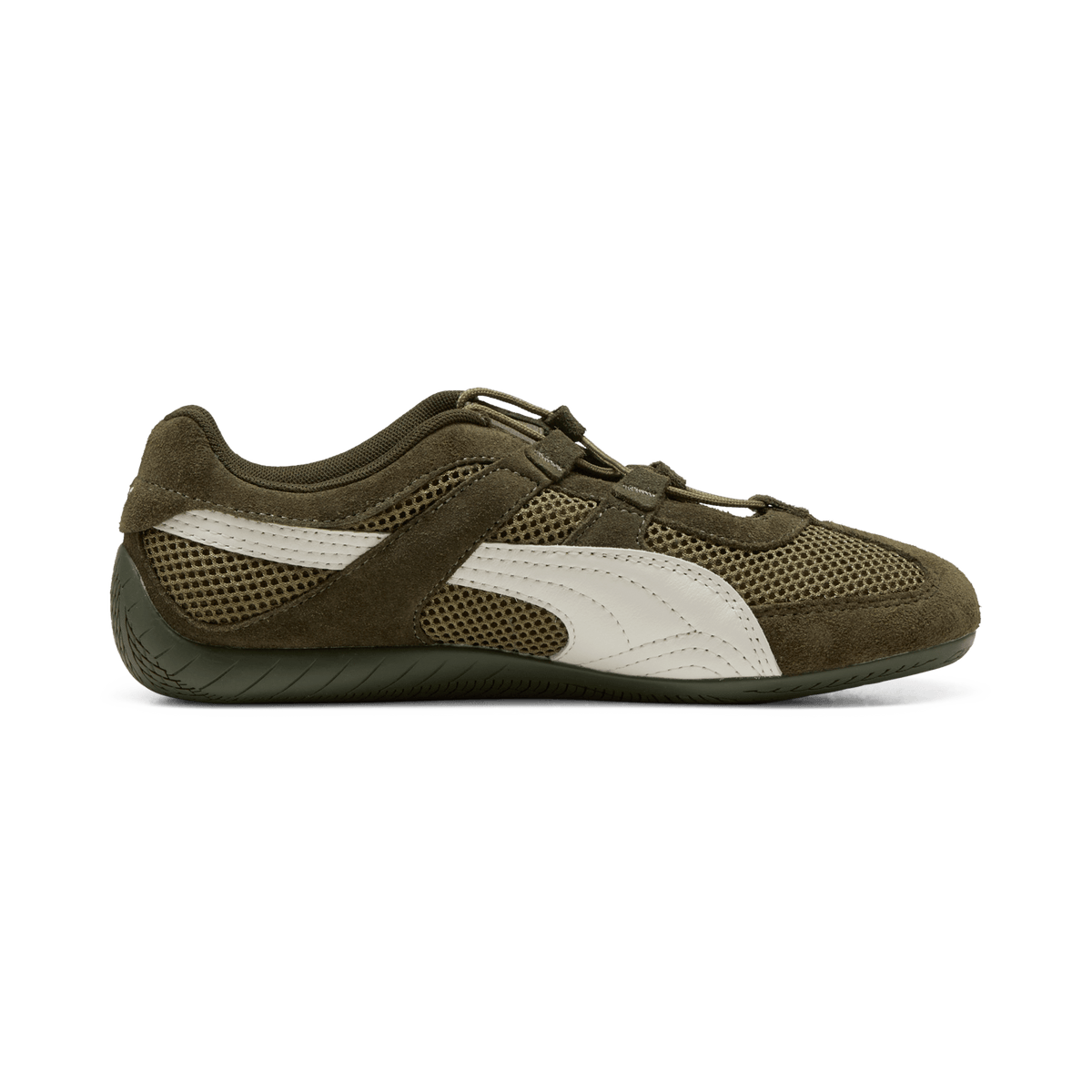Puma Speedcat Go Dark Olive Warm White (Women's) | 403589-07