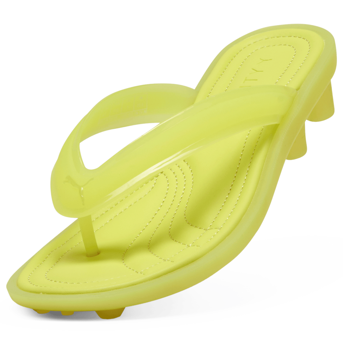 Puma Cat Cleat Sandals Fenty Lime Green (Women's) | 404775-01