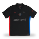 Nike Futbol Jersey Limited Edition FC BARCELONA X TRAVIS SCOTT - Black - Negro. Equipación FC Barcelona 24/25