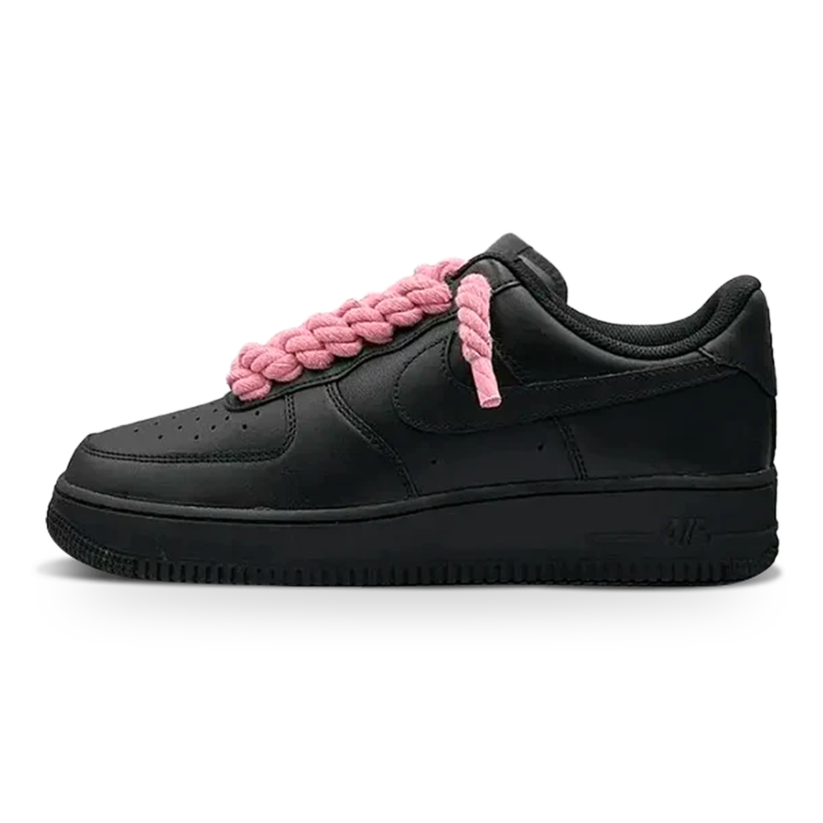 Nike Air Force 1 Rope Laces Black Pink (AF1ROPE-BLK-PNK)