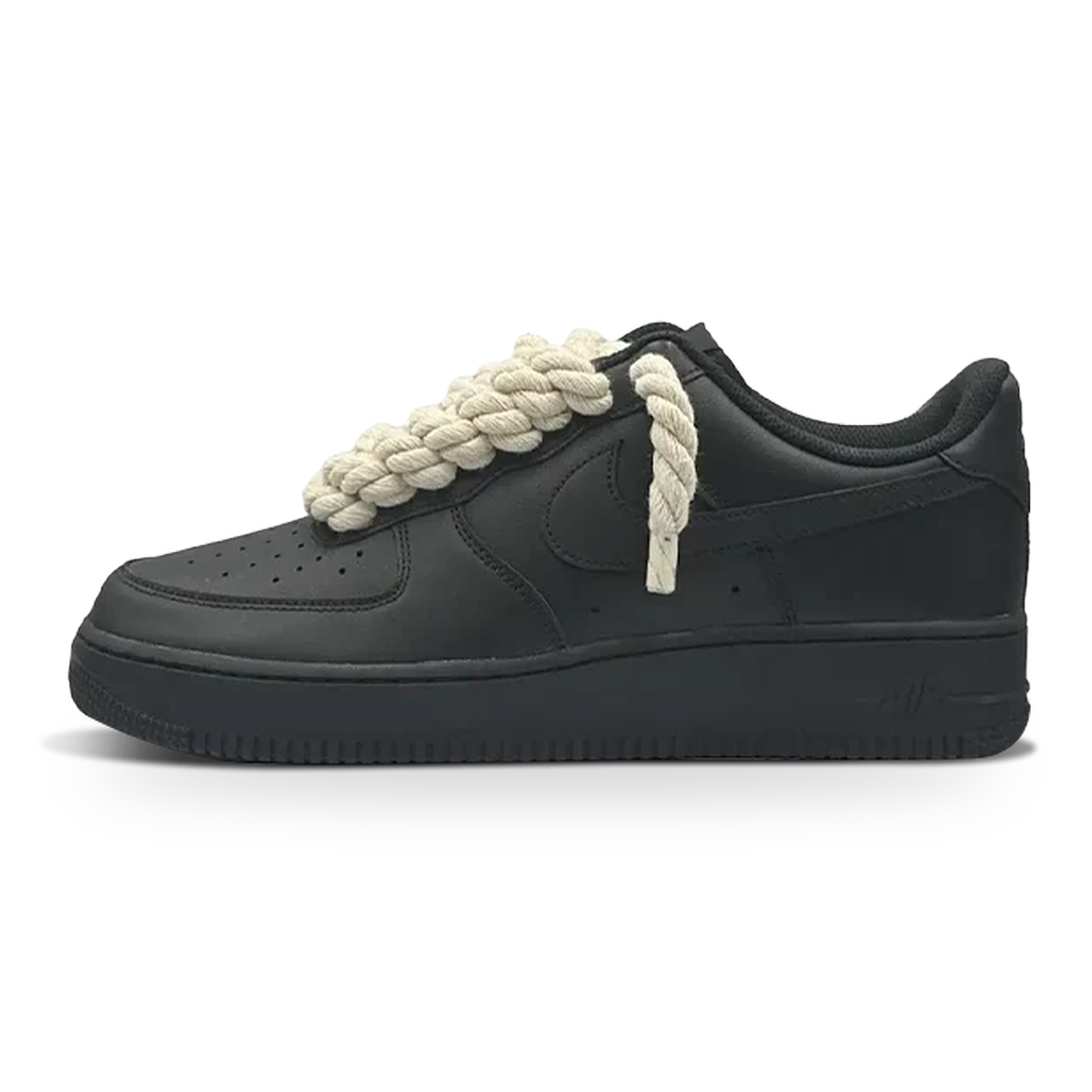 Nike Air Force 1 Rope Laces Black Beige (AF1ROPE-BLK-BGE)