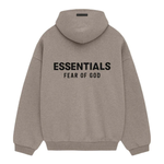 Fear of God Essentials Fleece Hoodie FW24 Heather Grey (192HO246259F)