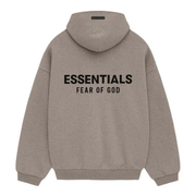 Fear of God Essentials Fleece Hoodie FW24 Heather Grey (192HO246259F)