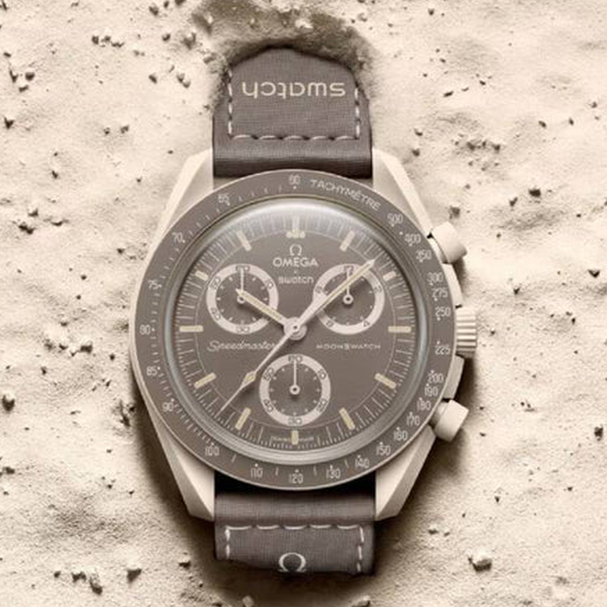 Swatch x Omega Bioceramic Moonswatch Mission on Earth - Desert (SO33T103)