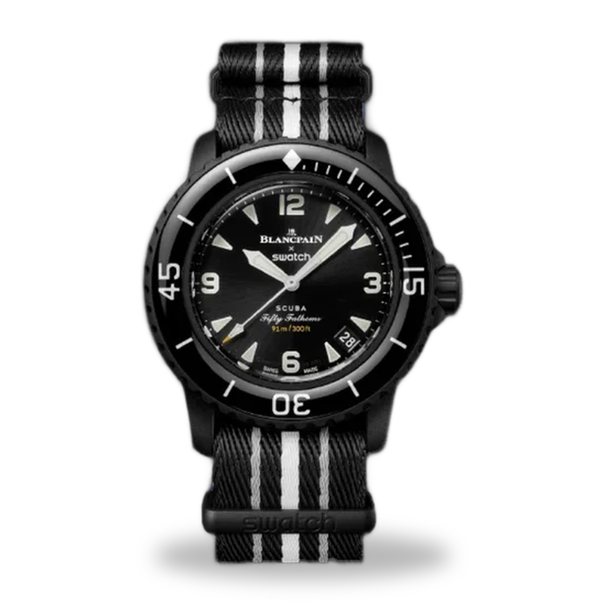 Swatch X Blancpain Fifty Fathoms "Ocean of Storms" (SO35B400)