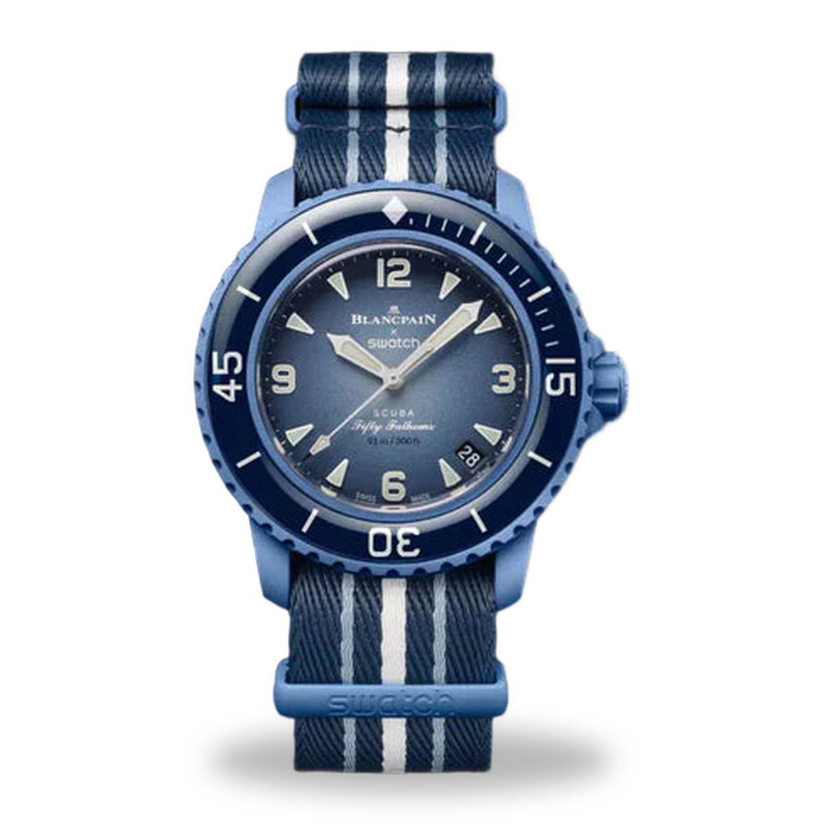 Swatch X Blancpain Fifty Fathoms Atlantic Ocean (SO35A100)