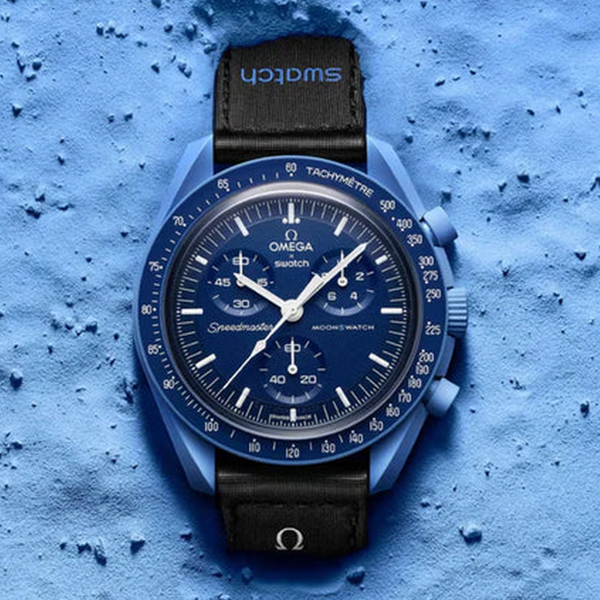 Swatch x Omega Bioceramic Moonswatch Mission to Neptune (SO33N100)