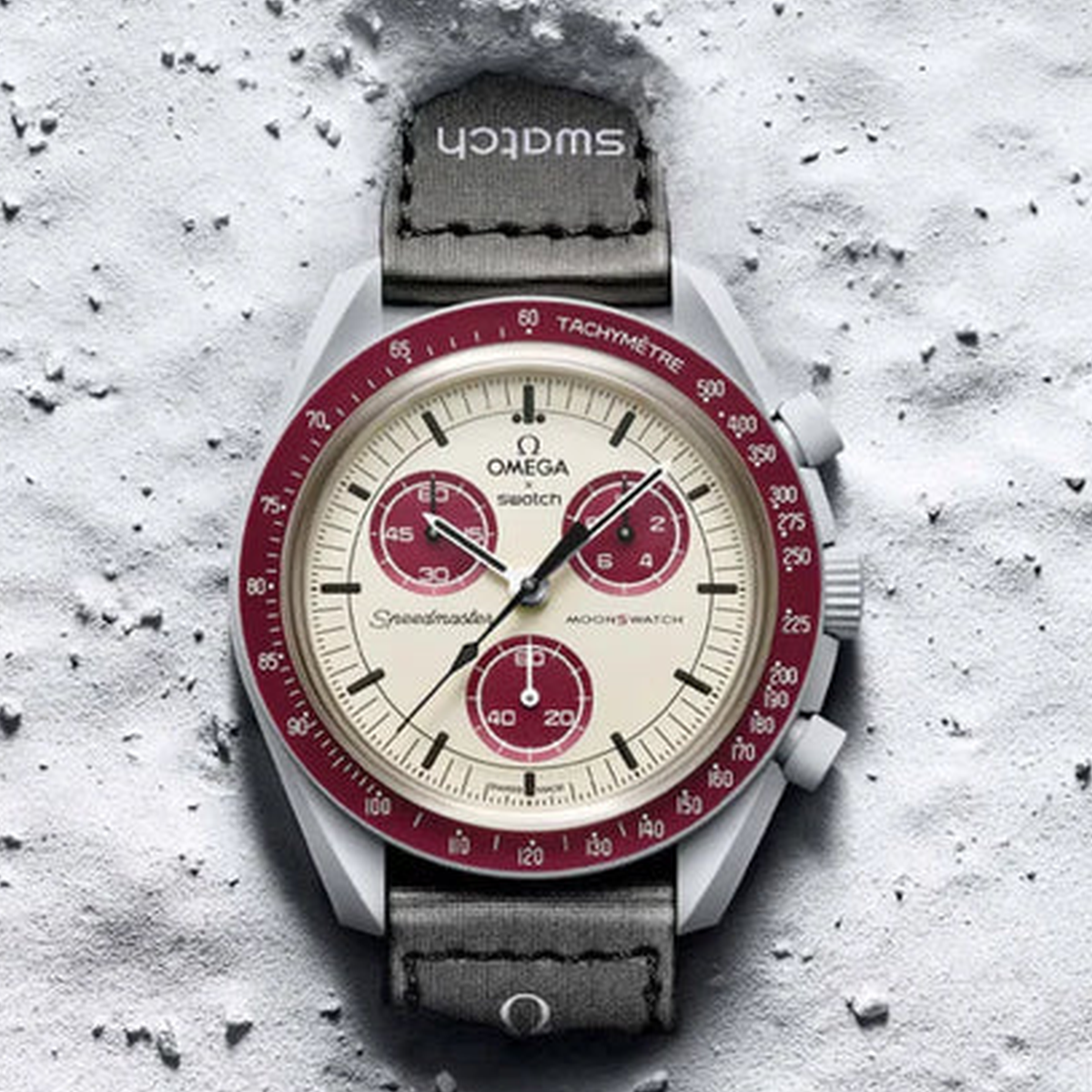 Swatch x Omega Bioceramic Moonswatch Mission to Pluto (SO33M101)