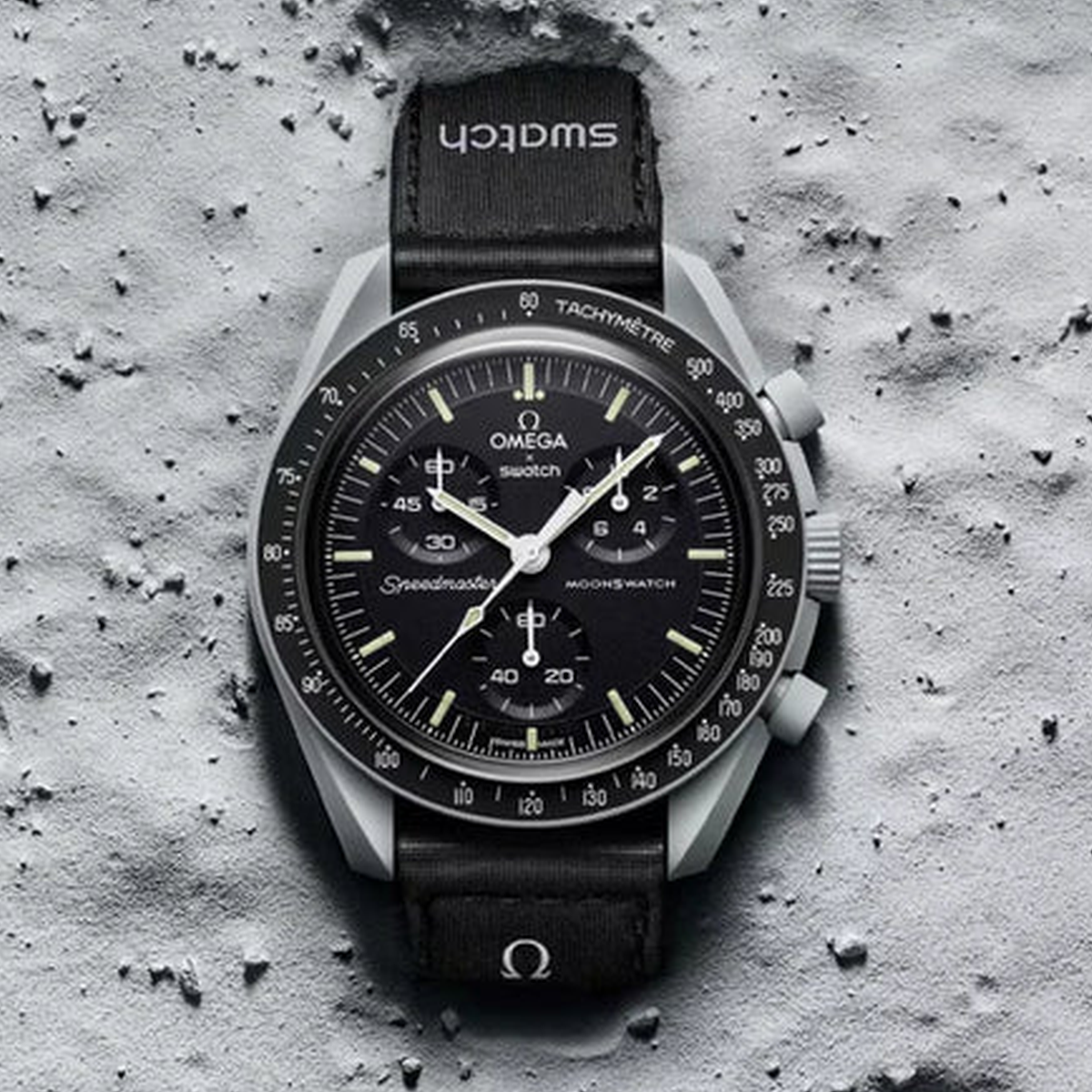 Swatch x Omega Bioceramic Moonswatch Mission to Moon (SO33M100)