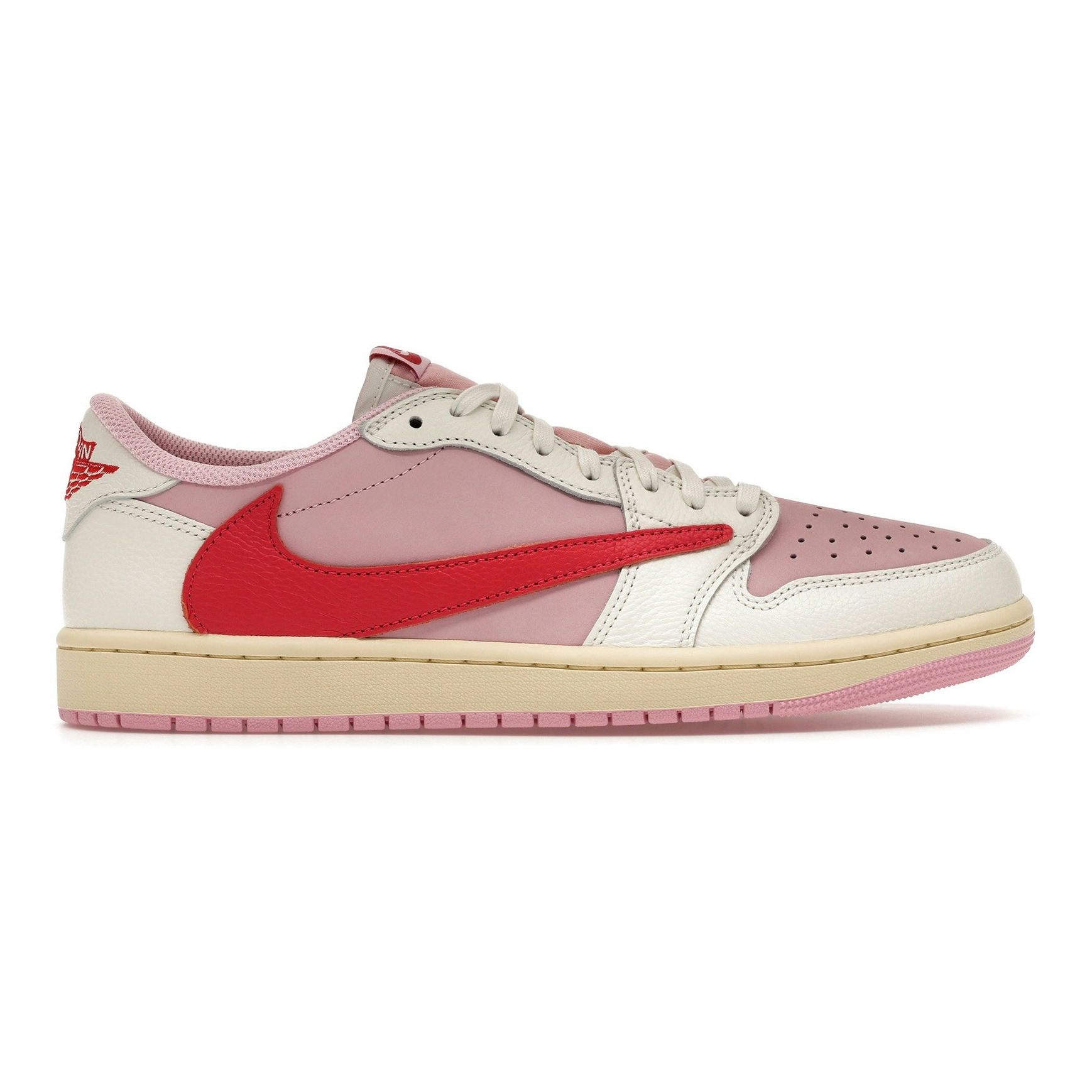 Nike Air Jordan 1 Retro Low OG SP Travis Scott Sail Tropical Pink (IQ7604-101)