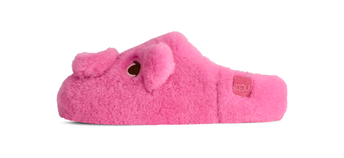 UGG Elea Pooch Slip-On Slipper Pink Laquer (Women's)
