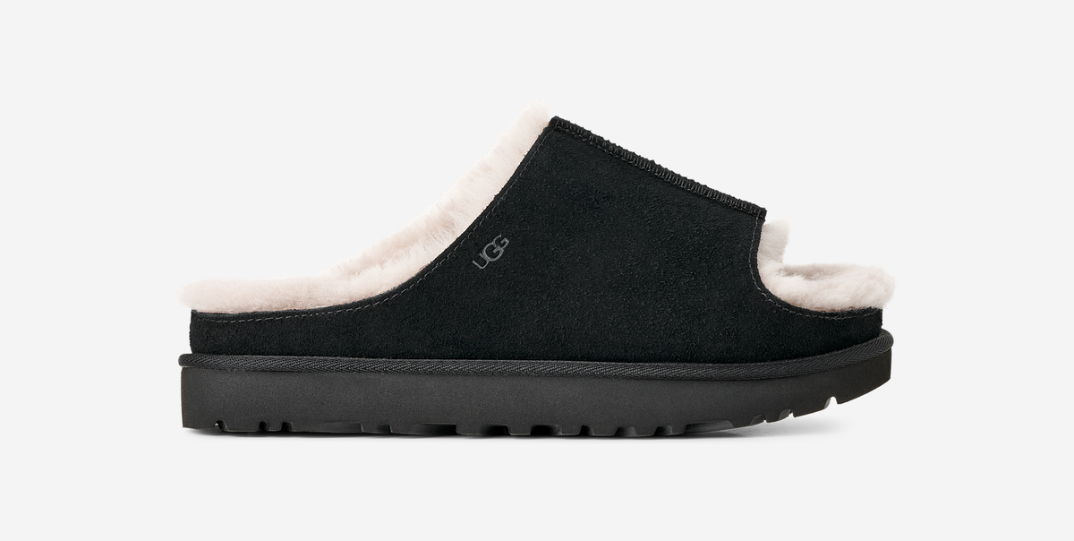 UGG Greenport Slide Black (Women's) | 1167610-BLK