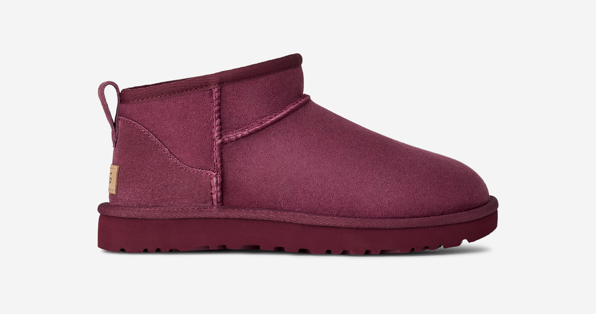 UGG Classic Ultra Mini Boot Burnt Magenta (Women's) | 1116109-BNTM