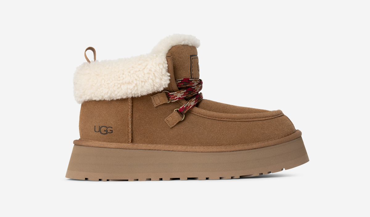 UGG Funkarra Cabin Cuff Boot Chestnut (Women's) | 1143954-CHE