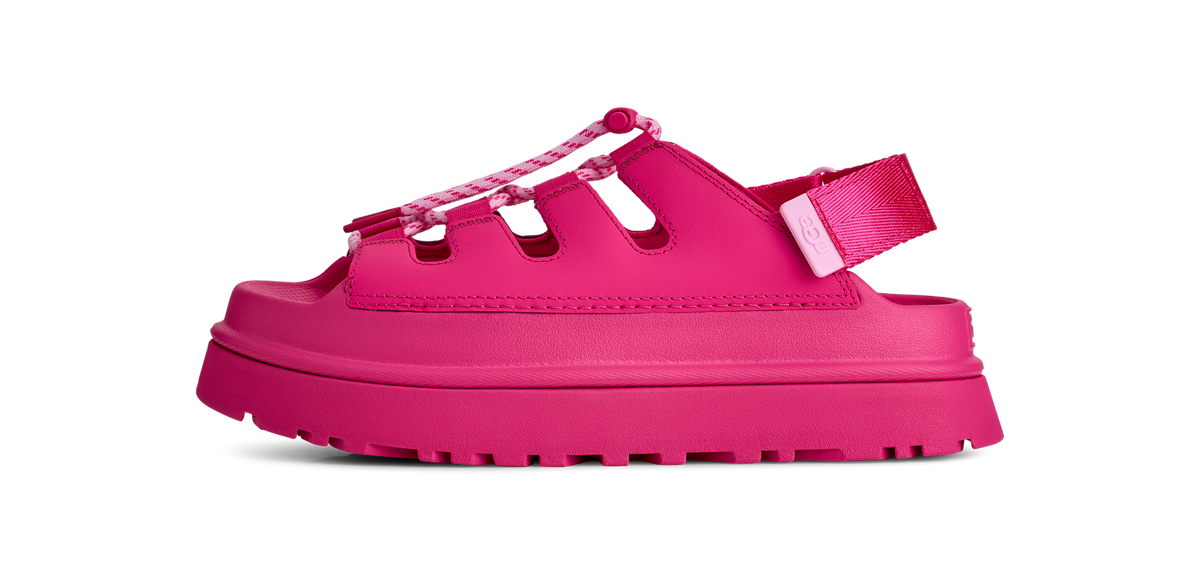 UGG GoldenGlow Toggle Sandal Deep Coral (Women's)