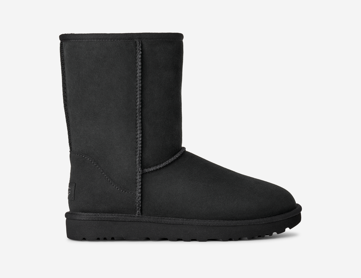 UGG Classic Short II Boot Black (Women's) | 1016223-BLK