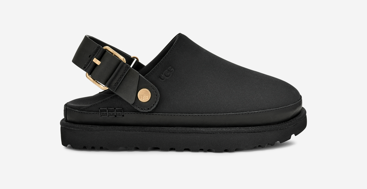UGG Goldenstar Villa Clog Black (Women's) | 1169590-BLK