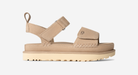 UGG Goldenstar Platform Sandal Sand (Women's) | 1136783-SAN