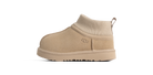 UGG Classic Ultra Stretch Cuff Slipper Mustard Seed (Toddler)