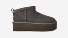 UGG Classic Ultra Mini Platform Boot Charcoal (Women's) | 1135092-CHRC