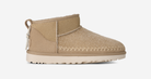 UGG Classic Ultra Mini Biarritz Boot Mustard Seed (Women's) | 1171538-MDSD