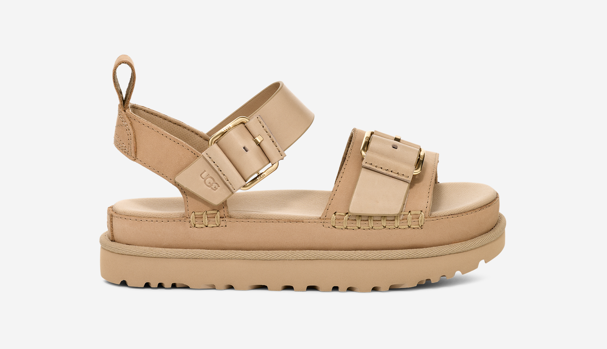 UGG Goldenstar Villa Sandal Mustard Seed (Women's) | 1167392-MDSD