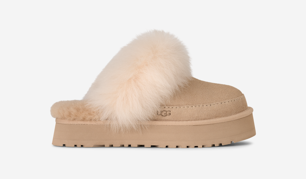 UGG Disquette Chalet Slipper Sandcastle (Women's) | 1173930-SNDCS