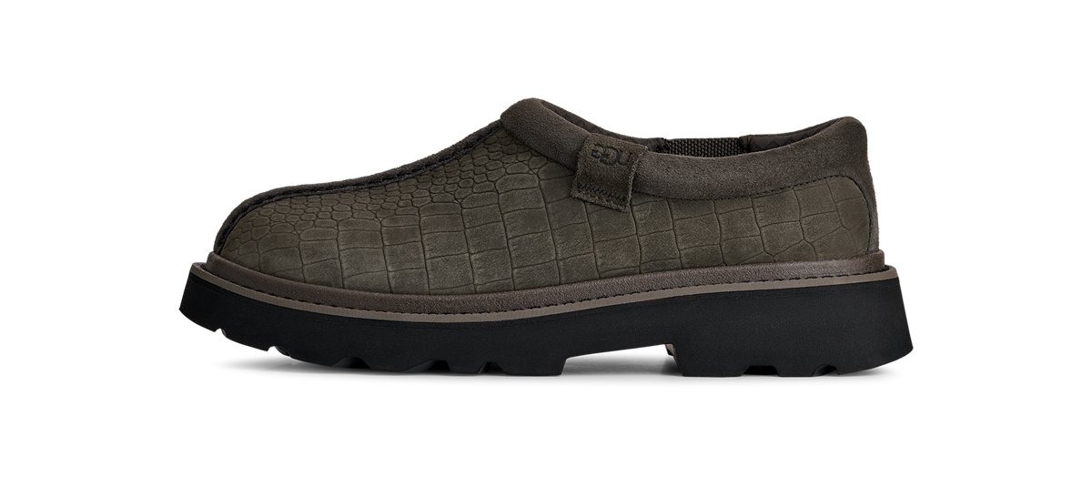 UGG Tasman Lug Embossed Dense Smoke