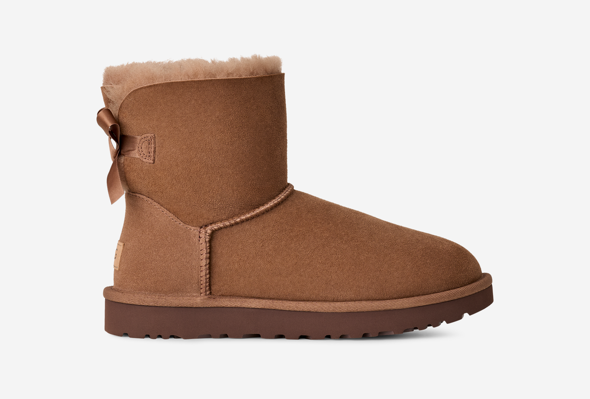 UGG Mini Bailey Bow II Rocky Oak (Women's) | 1016501-RYK