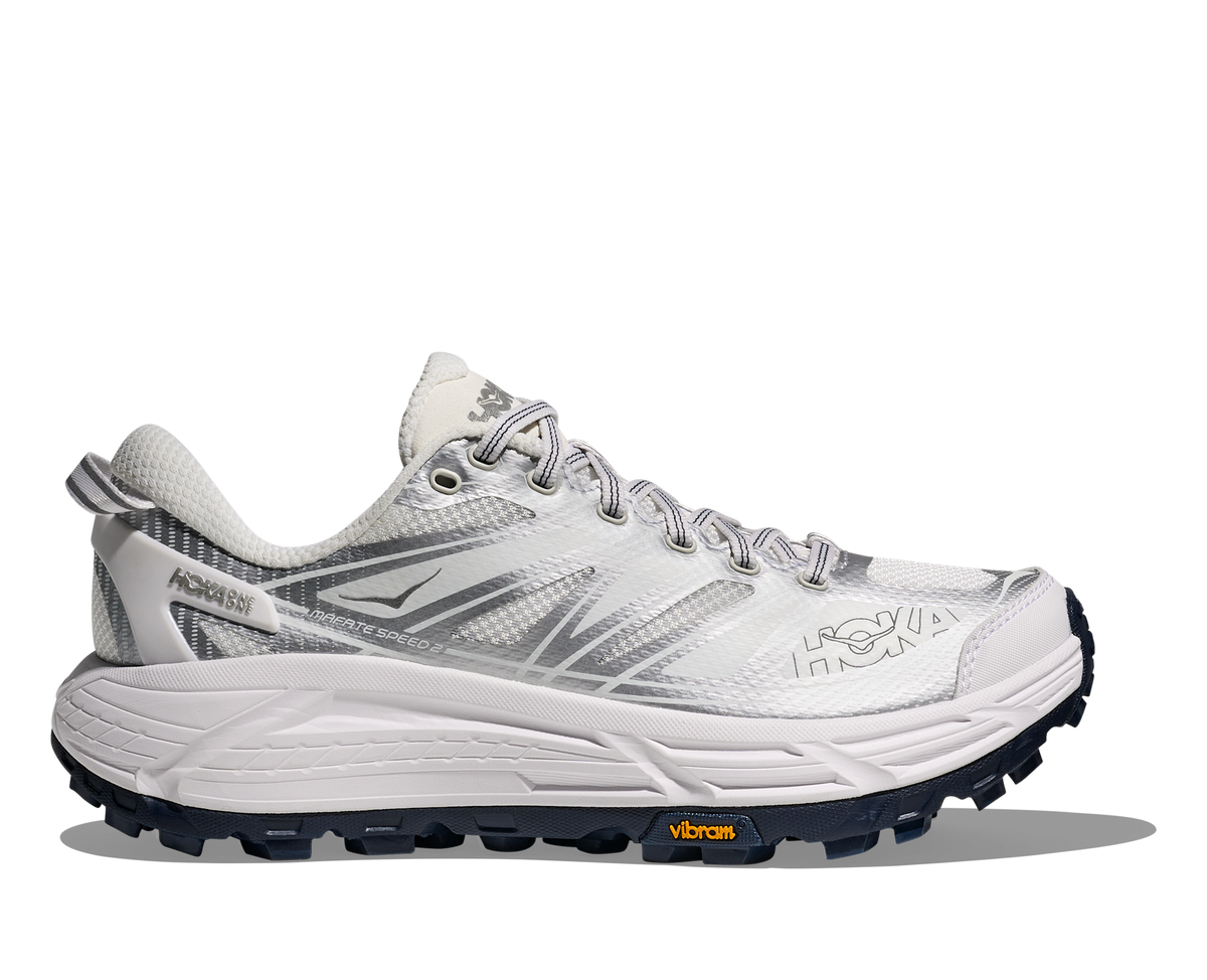 Hoka One One Mafate Speed 2 White Silver