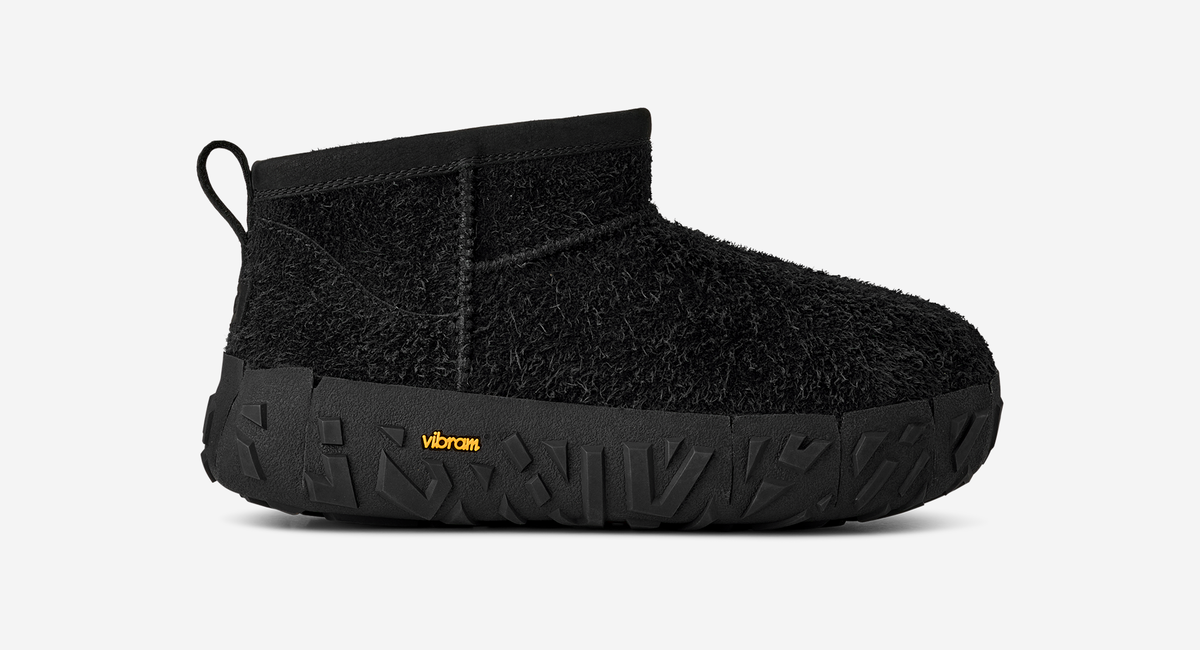 UGG Classic Ultra Mini Wrap Tech Boot Black | 1171115-BLK
