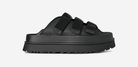 UGG GoldenGlow Slide Black (Women's) | 1167430-BLK