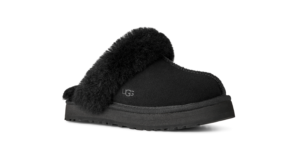 UGG Disquette Slipper Black (Kids)